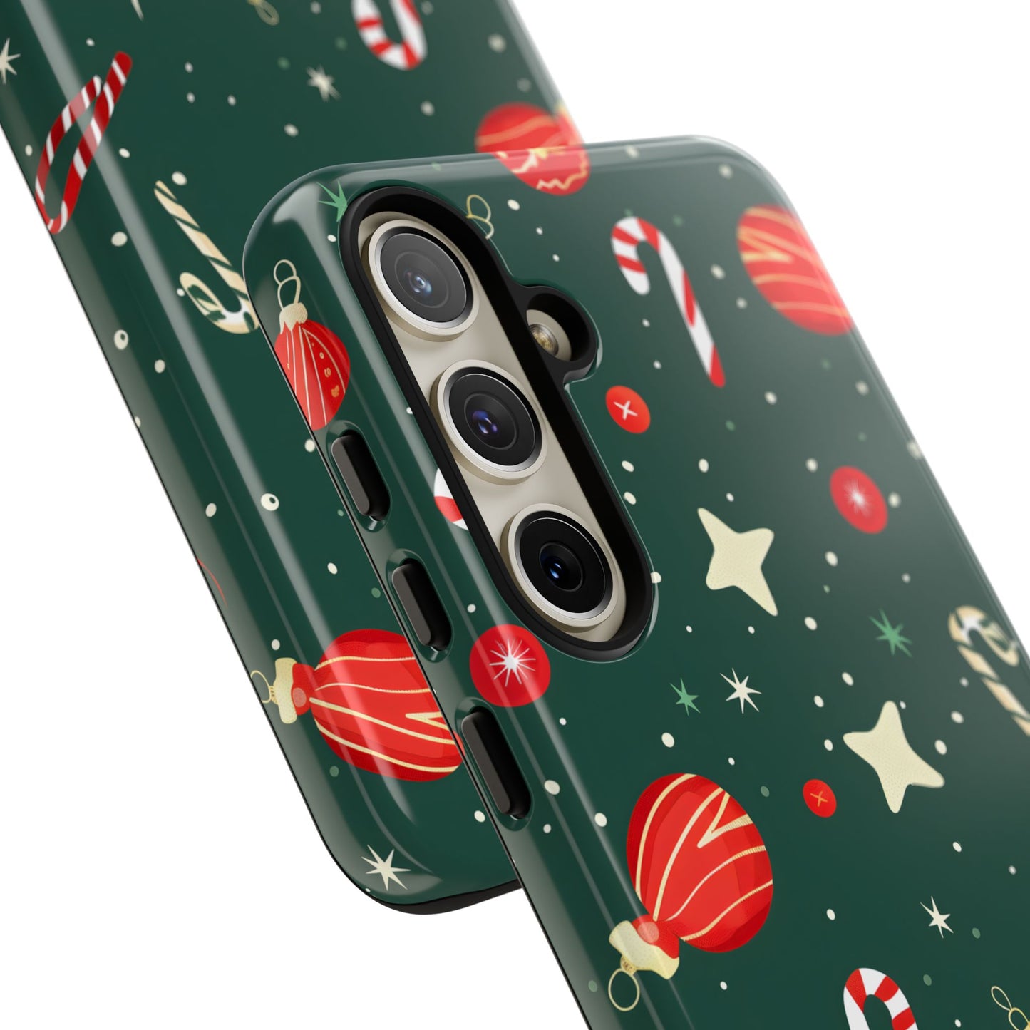 Festive Ornament Scatter – Tough Glossy Samsung Galaxy Case