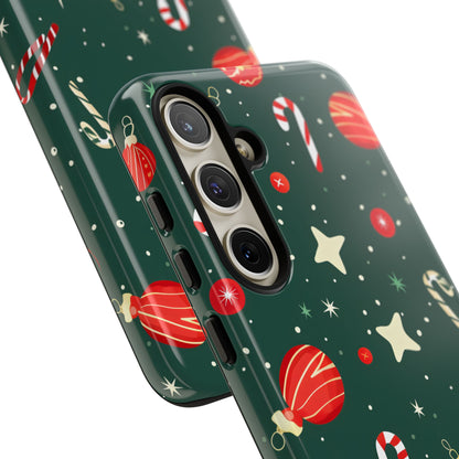 Festive Ornament Scatter – Tough Glossy Samsung Galaxy Case