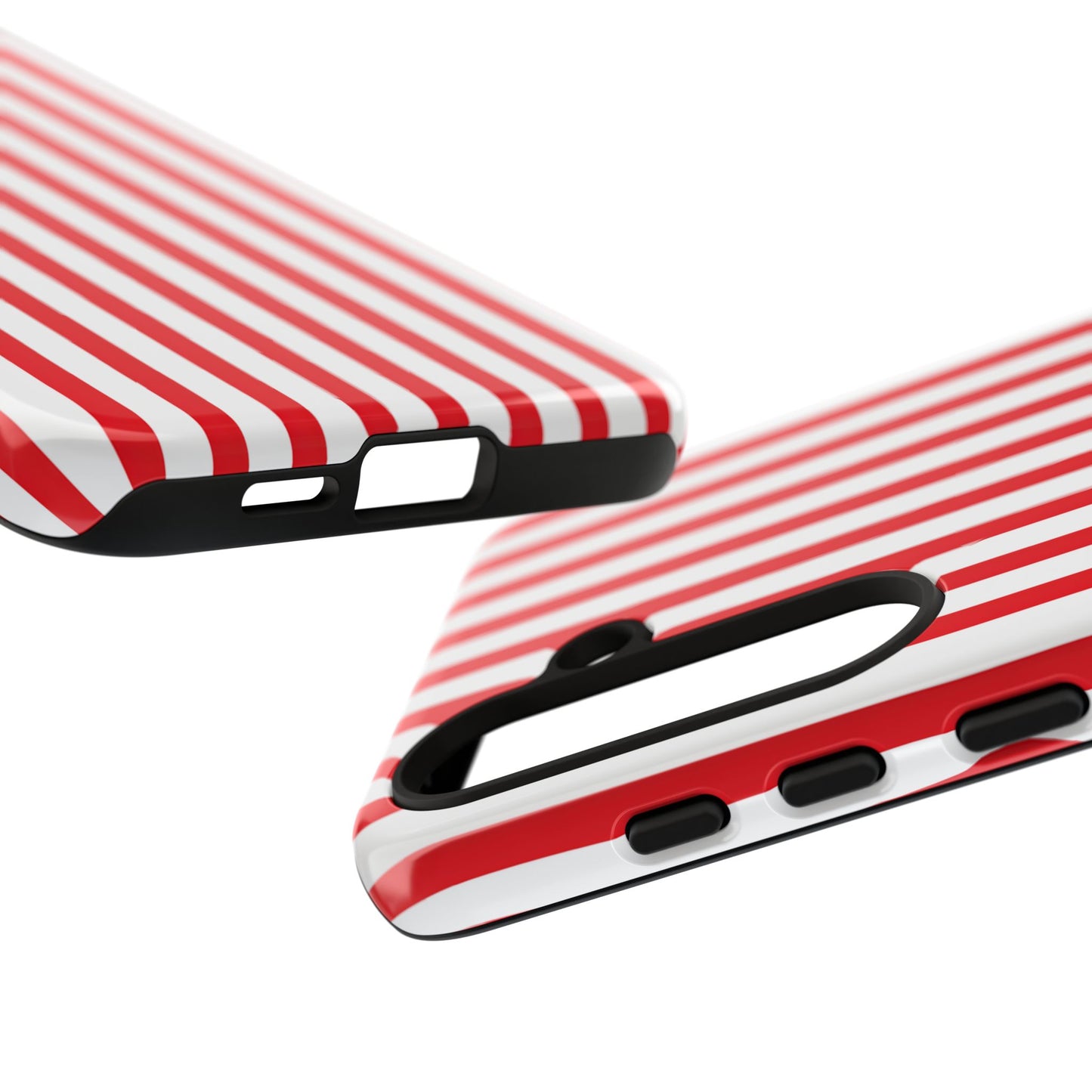Candy Cane Stripes – Tough Glossy Samsung Galaxy Case