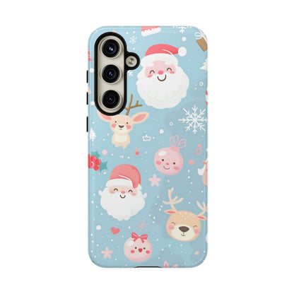 Pastel Santa Joy – Tough Glossy Samsung Galaxy Case