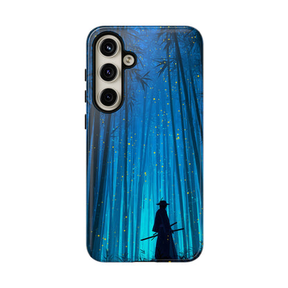 Shadowed Bamboo Sentinel – Tough Glossy Samsung Galaxy Case