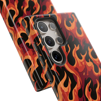 Inferno Blaze – Tough Glossy Samsung Galaxy Case
