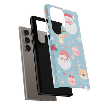 Pastel Santa Joy – Tough Glossy Samsung Galaxy Case