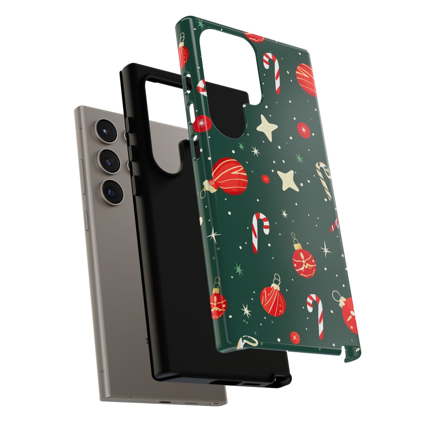 Festive Ornament Scatter – Tough Glossy Samsung Galaxy Case