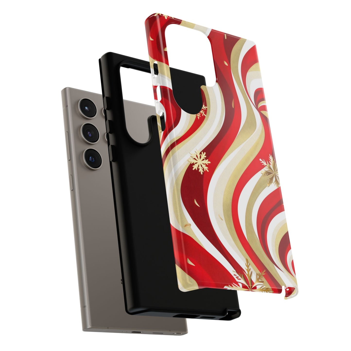 Peppermint Waves – Tough Glossy Samsung Galaxy Case