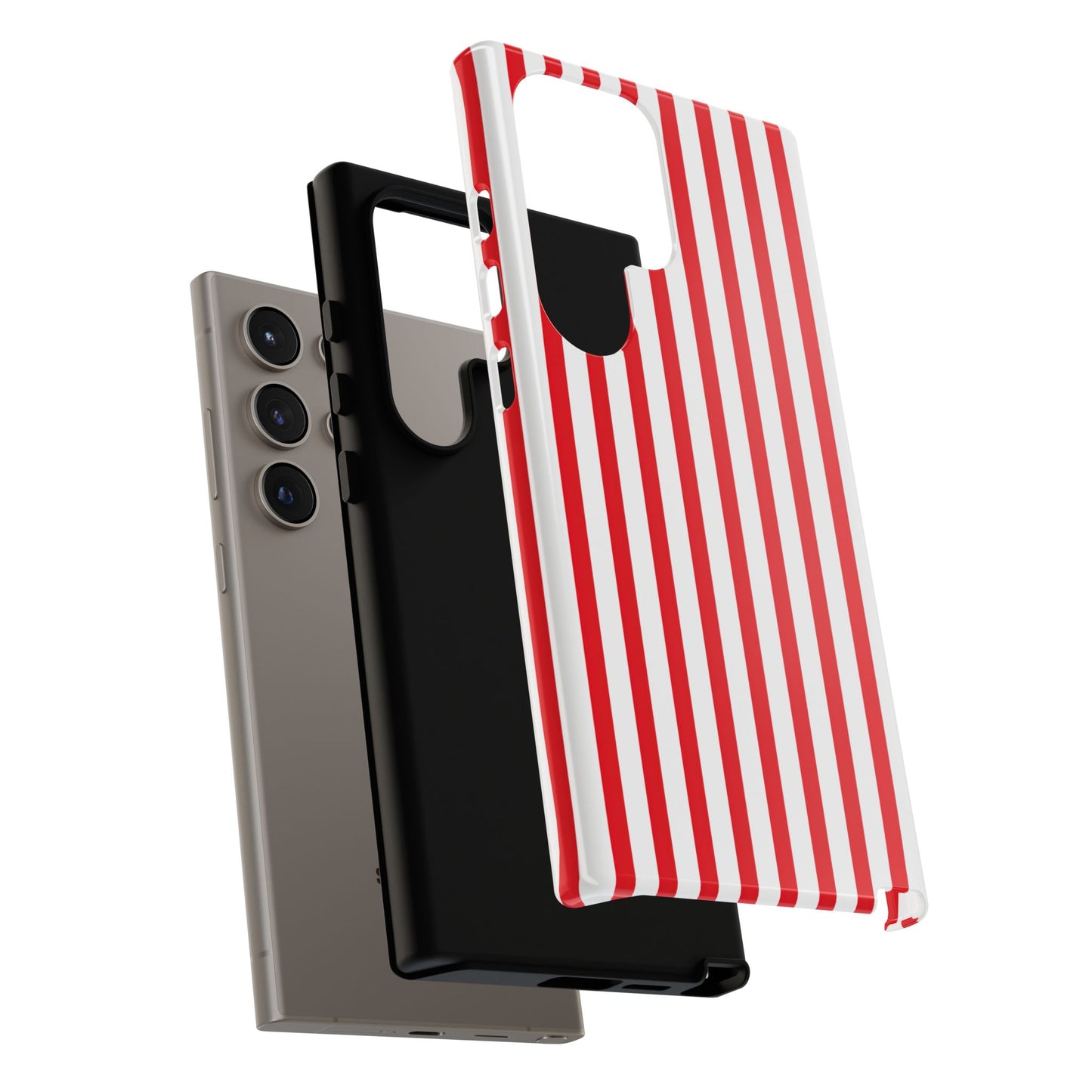 Candy Cane Stripes – Tough Glossy Samsung Galaxy Case