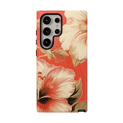 Golden Hibiscus – Tough Glossy Samsung Galaxy Case
