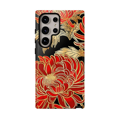 Ember Petals – Tough Glossy Samsung Galaxy Case