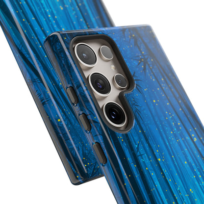 Shadowed Bamboo Sentinel – Tough Glossy Samsung Galaxy Case