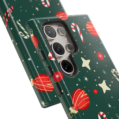Festive Ornament Scatter – Tough Glossy Samsung Galaxy Case