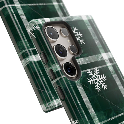 Frosted Tartan – Tough Glossy Samsung Galaxy Case