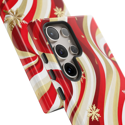 Peppermint Waves – Tough Glossy Samsung Galaxy Case