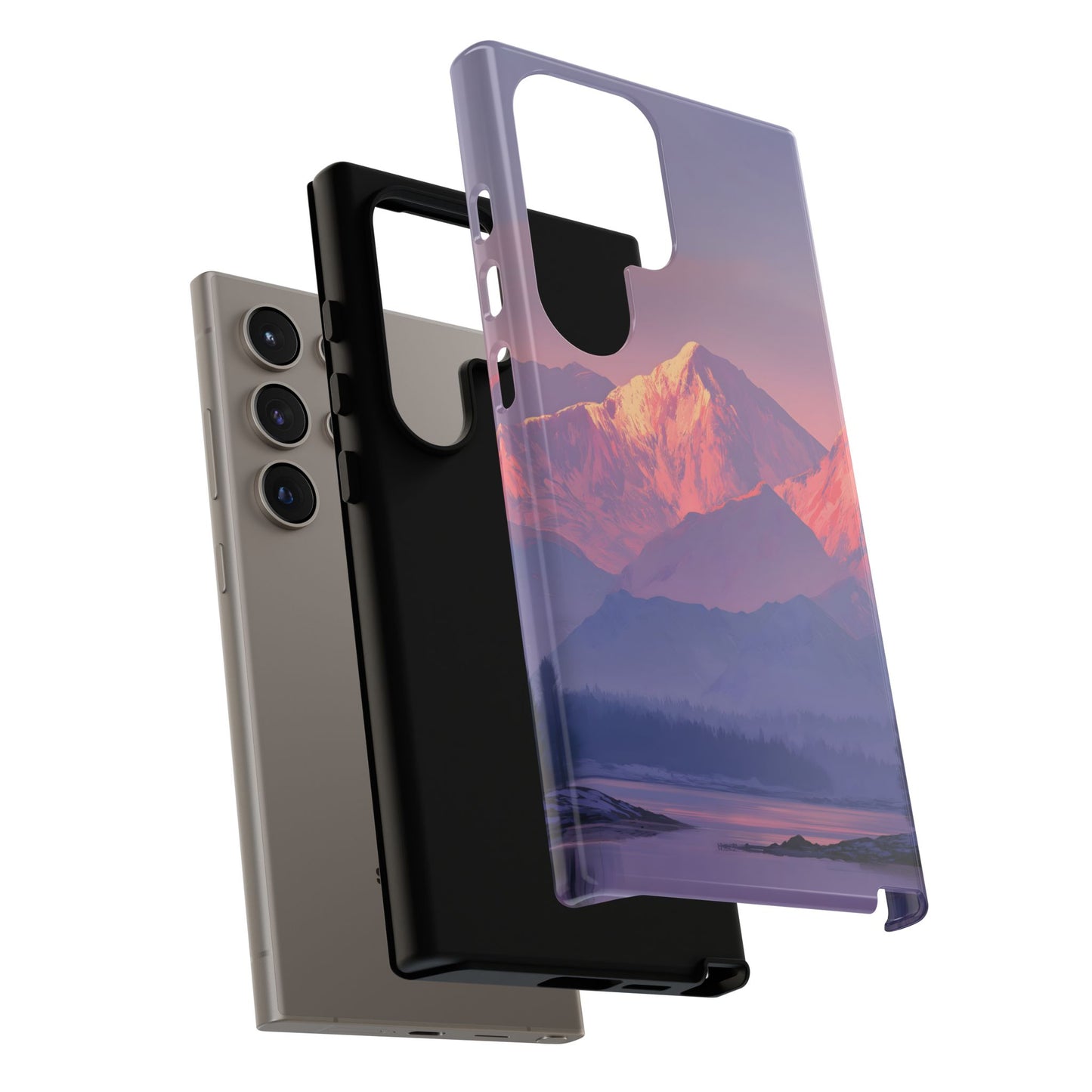 Crimson Peaks – Tough Glossy Samsung Galaxy Case