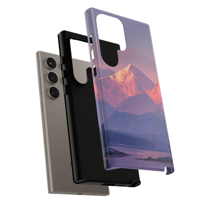 Crimson Peaks – Tough Glossy Samsung Galaxy Case