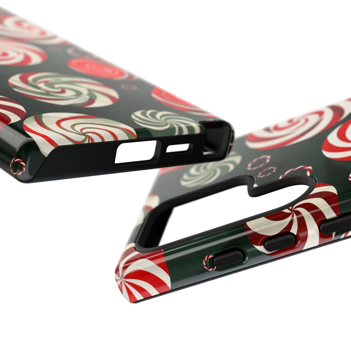 Peppermint Swirl Burst – Tough Glossy Samsung Galaxy Case