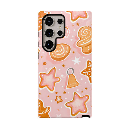 Gingerbread Sweet Stars – Tough Glossy Samsung Galaxy Case