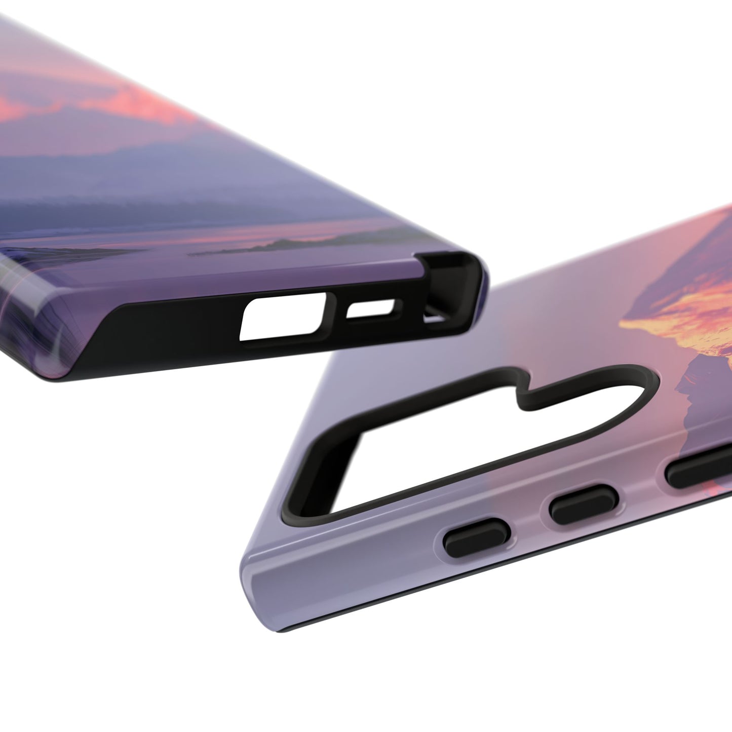 Crimson Peaks – Tough Glossy Samsung Galaxy Case