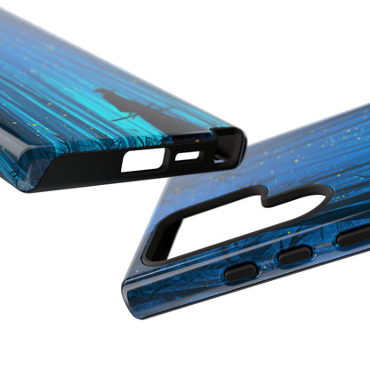 Shadowed Bamboo Sentinel – Tough Glossy Samsung Galaxy Case