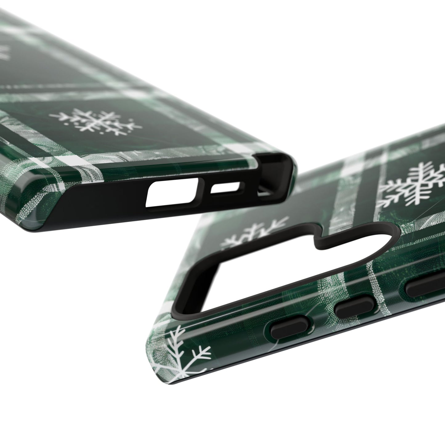 Frosted Tartan – Tough Glossy Samsung Galaxy Case