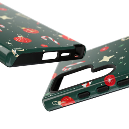 Festive Ornament Scatter – Tough Glossy Samsung Galaxy Case