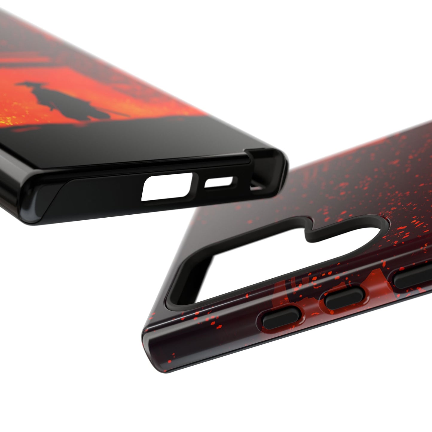 Inferno Gate – Tough Glossy Samsung Galaxy Case