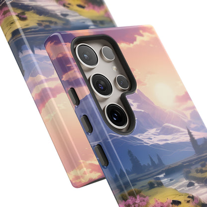 Alpine Dawn – Tough Glossy Samsung Galaxy Case