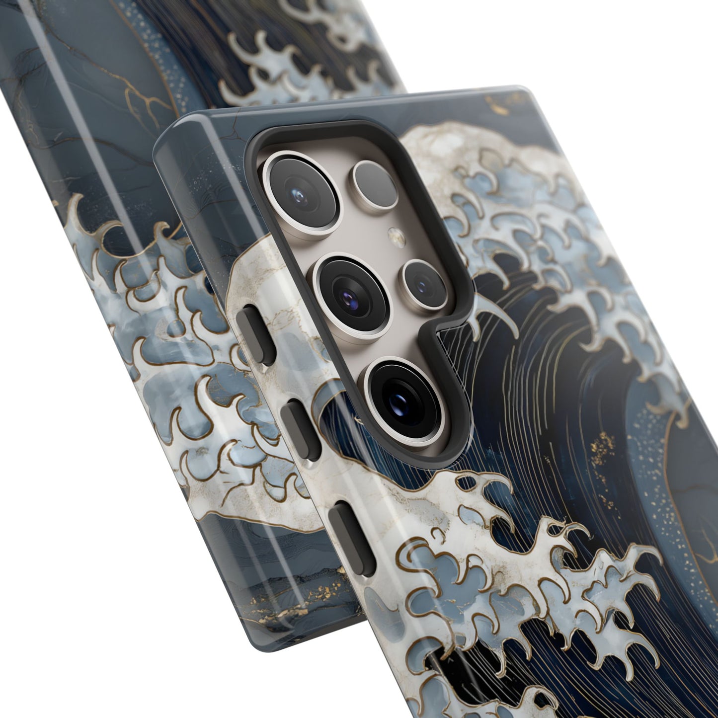 Golden Wave – Tough Glossy Samsung Case