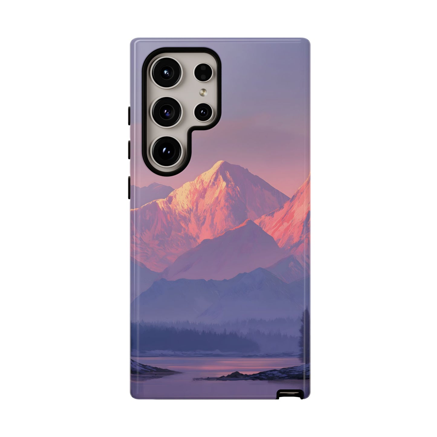 Crimson Peaks – Tough Glossy Samsung Galaxy Case