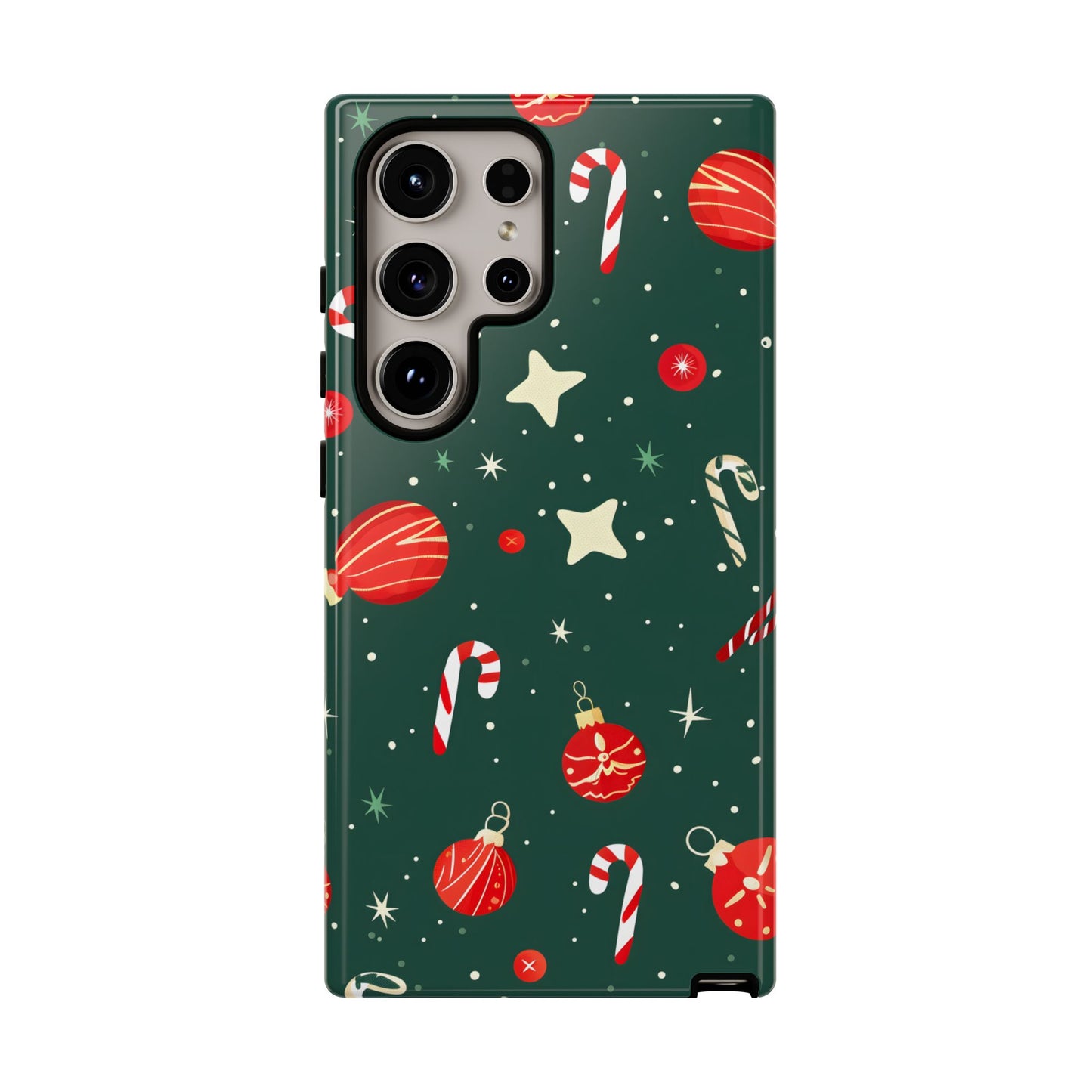 Festive Ornament Scatter – Tough Glossy Samsung Galaxy Case