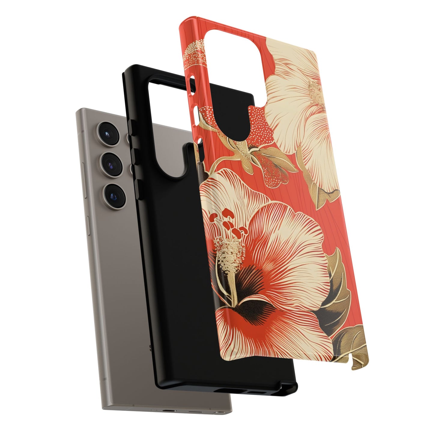Golden Hibiscus – Tough Glossy Samsung Galaxy Case