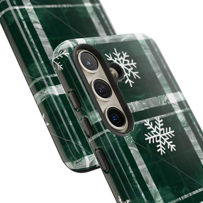 Frosted Tartan – Tough Glossy Samsung Galaxy Case