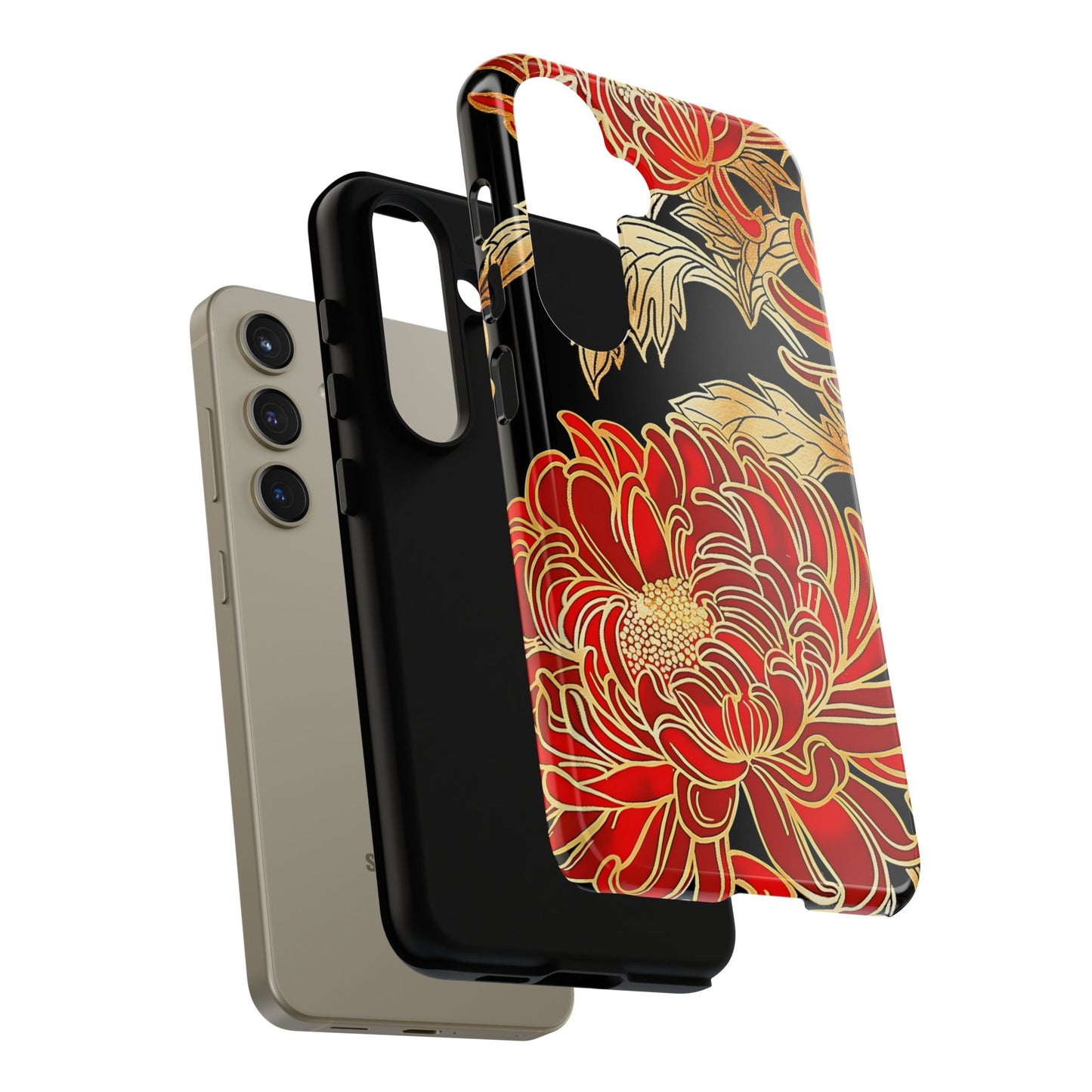 Ember Petals – Tough Glossy Samsung Galaxy Case
