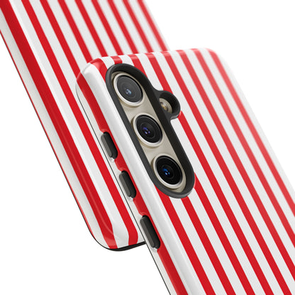 Candy Cane Stripes – Tough Glossy Samsung Galaxy Case