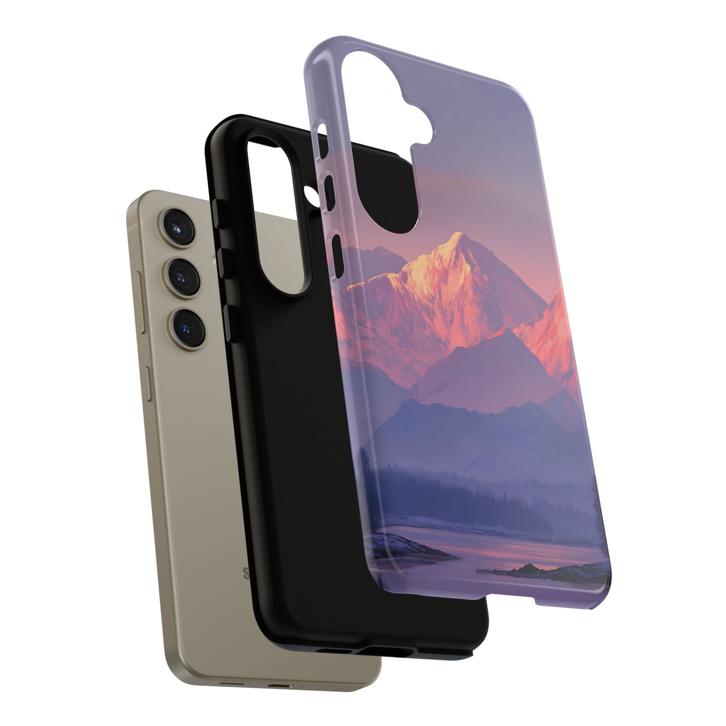 Crimson Peaks – Tough Glossy Samsung Galaxy Case