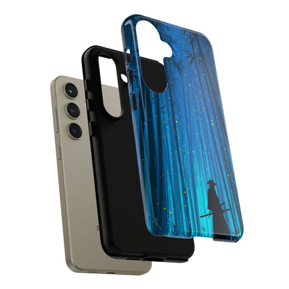 Shadowed Bamboo Sentinel – Tough Glossy Samsung Galaxy Case