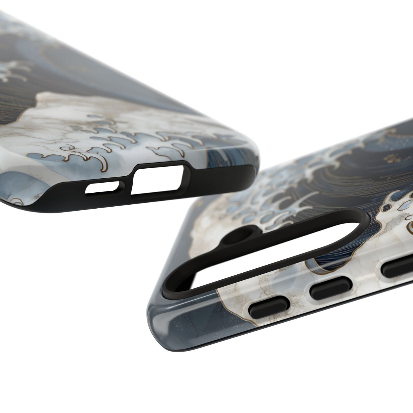 Golden Wave – Tough Glossy Samsung Case