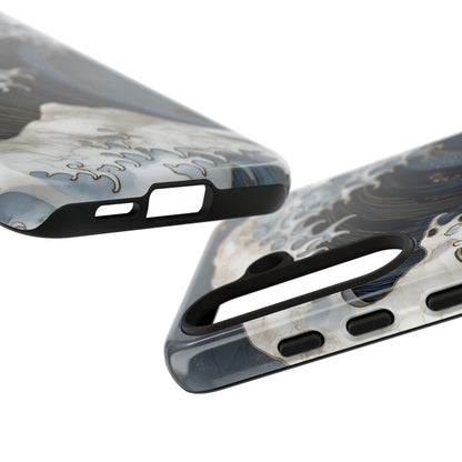 Golden Wave – Tough Glossy Samsung Case