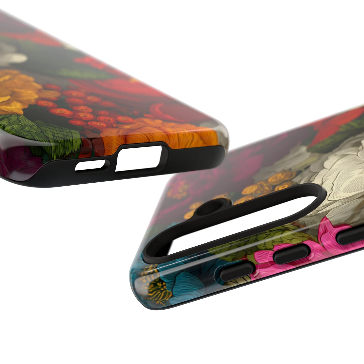 Midnight Bloom – Tough Glossy Samsung Galaxy Case