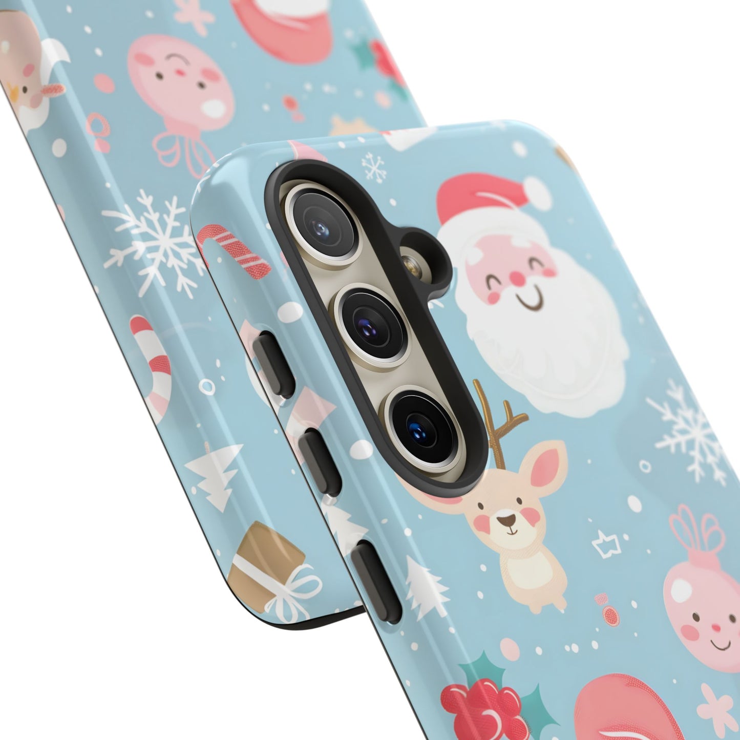 Pastel Santa Joy – Tough Glossy Samsung Galaxy Case