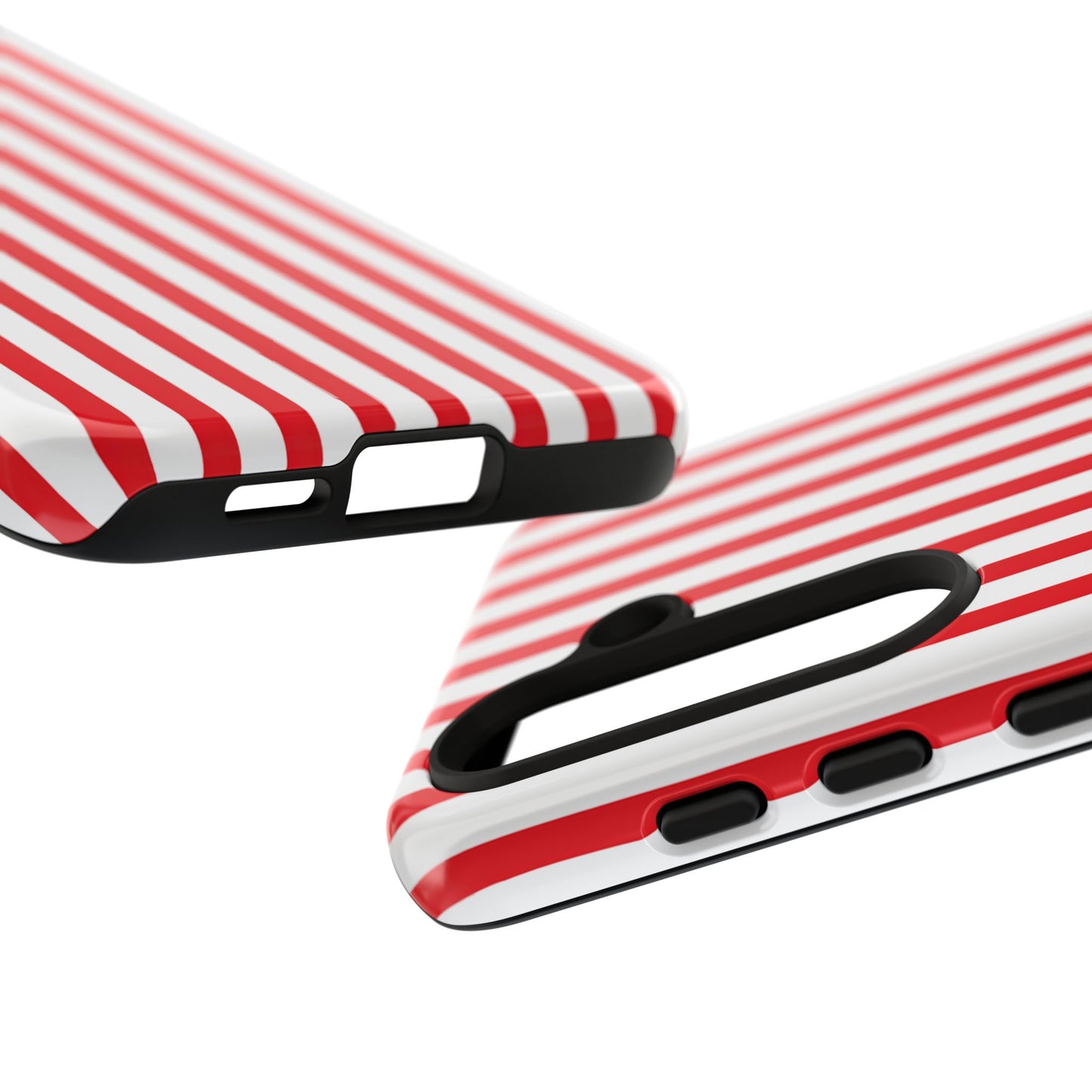Candy Cane Stripes – Tough Glossy Samsung Galaxy Case