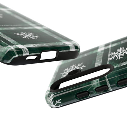 Frosted Tartan – Tough Glossy Samsung Galaxy Case