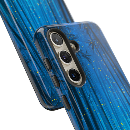 Shadowed Bamboo Sentinel – Tough Glossy Samsung Galaxy Case