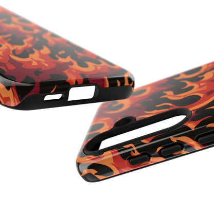 Inferno Blaze – Tough Glossy Samsung Galaxy Case