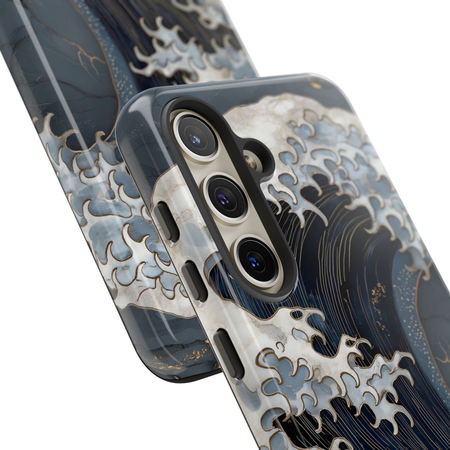 Golden Wave – Tough Glossy Samsung Case