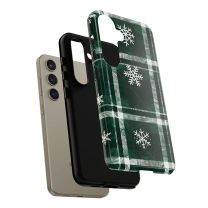 Frosted Tartan – Tough Glossy Samsung Galaxy Case