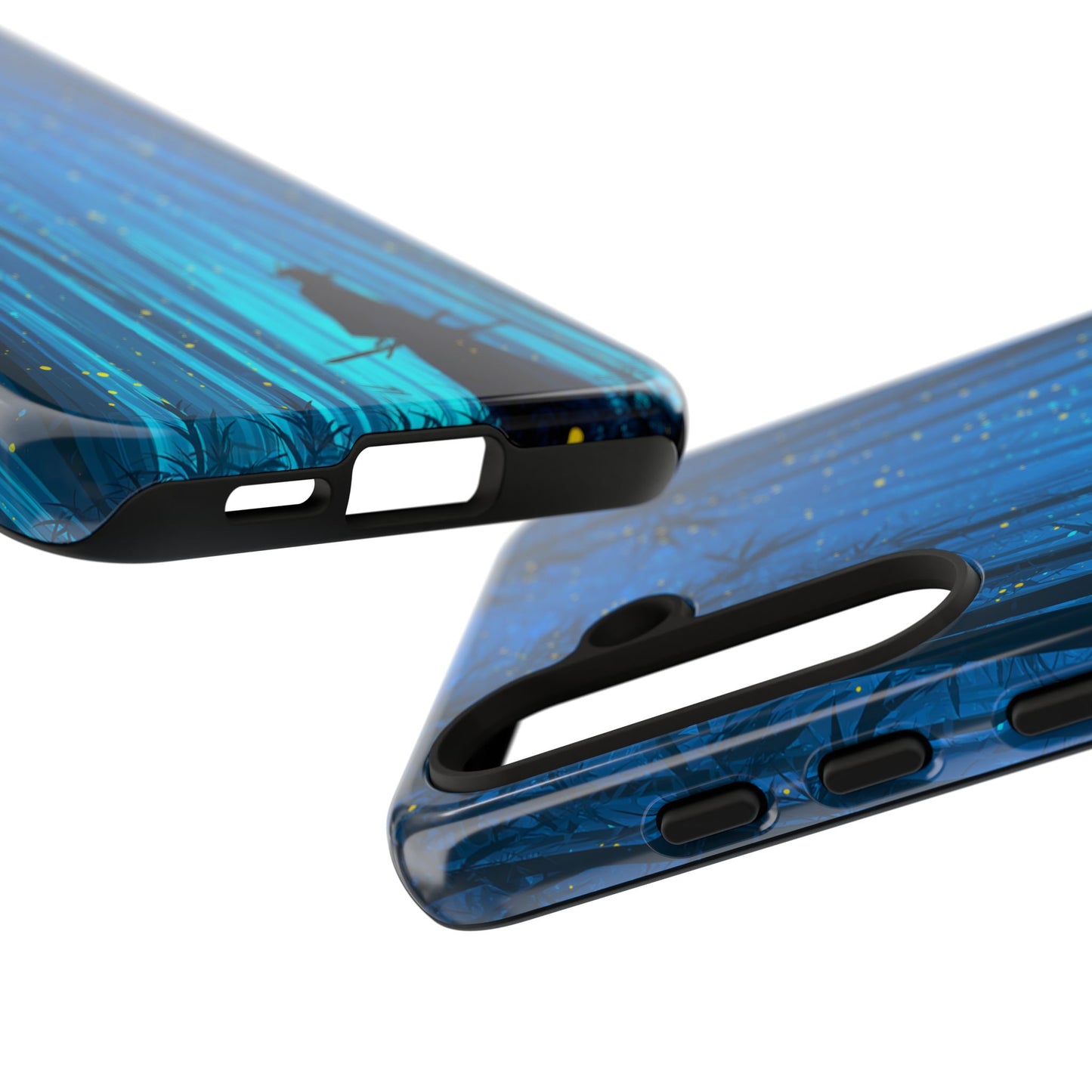 Shadowed Bamboo Sentinel – Tough Glossy Samsung Galaxy Case