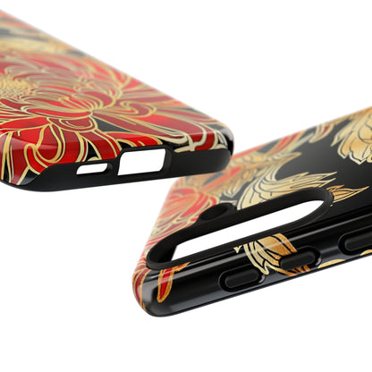 Ember Petals – Tough Glossy Samsung Galaxy Case