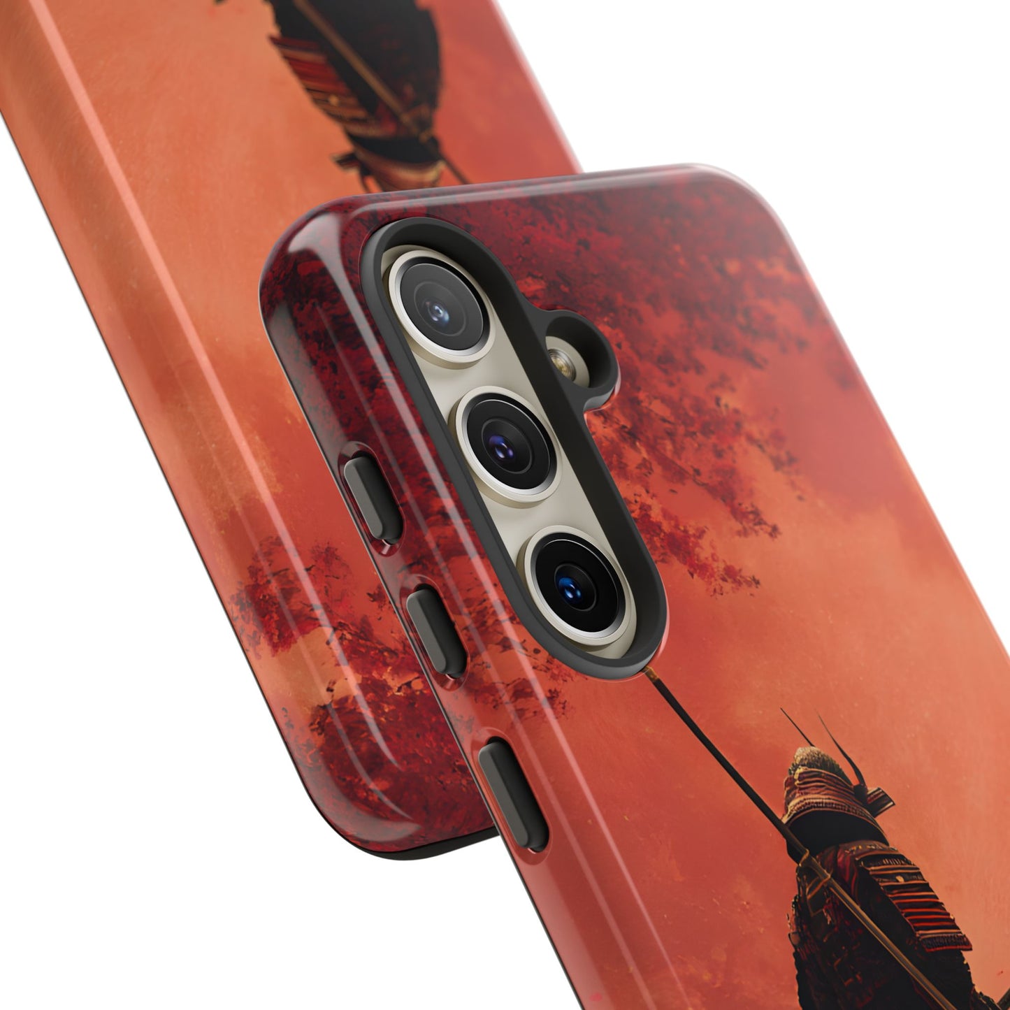 Blood Moon Warrior – Tough Glossy Samsung Galaxy Case