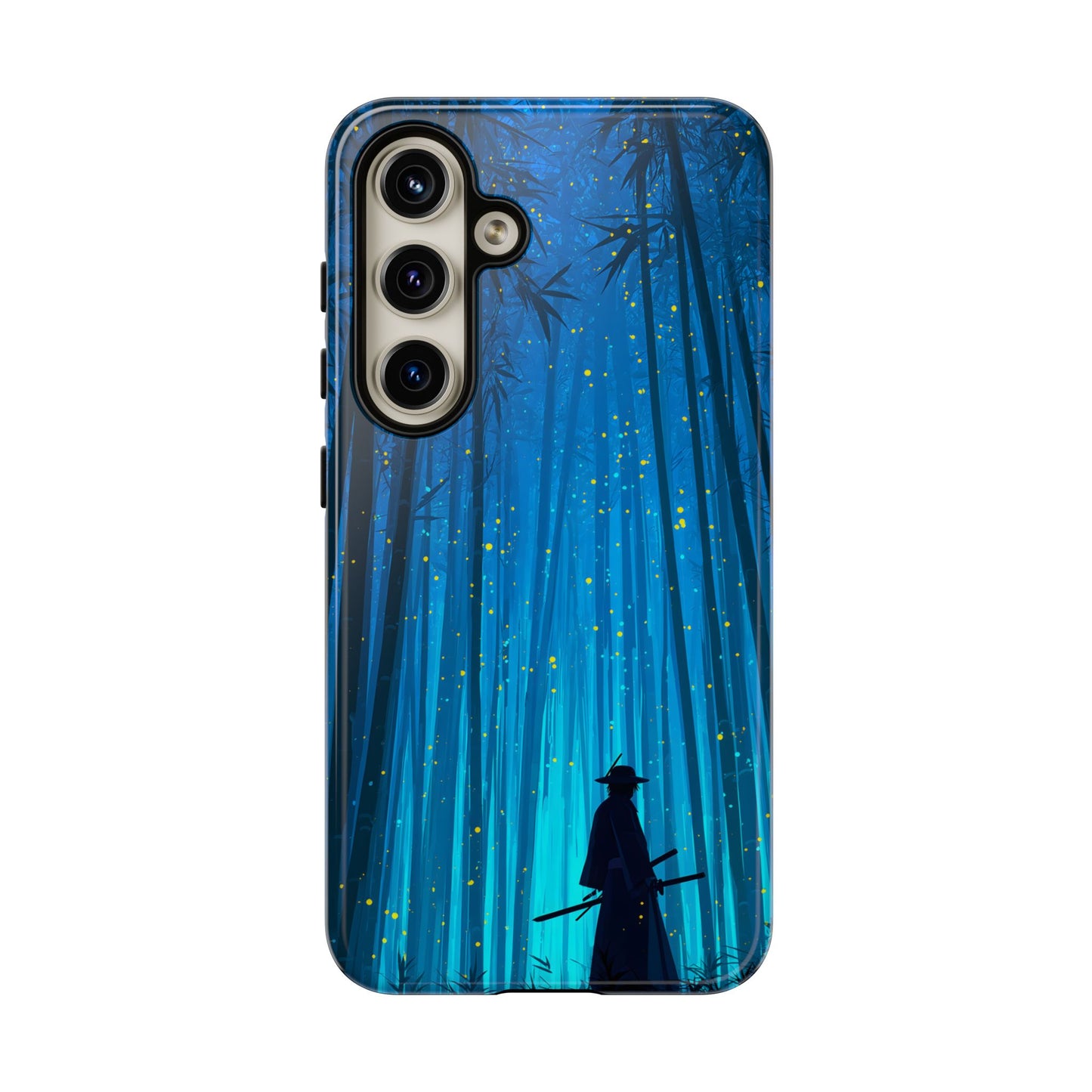 Shadowed Bamboo Sentinel – Tough Glossy Samsung Galaxy Case