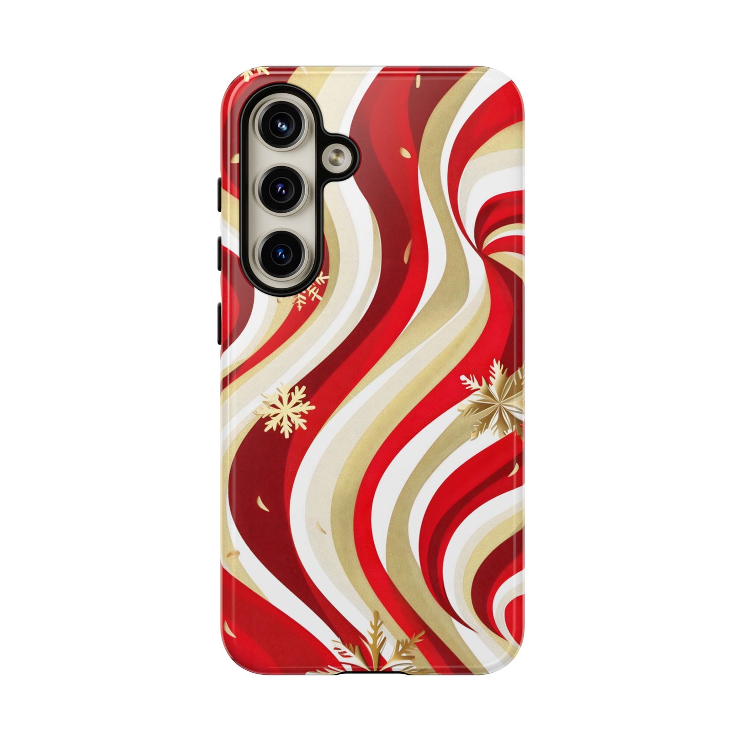 Peppermint Waves – Tough Glossy Samsung Galaxy Case